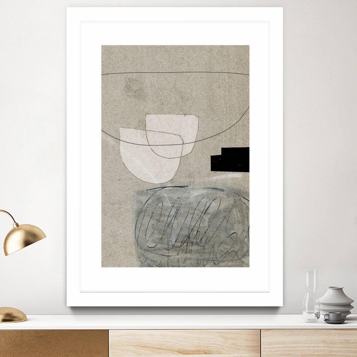 Lifestyle No1 by Dan on GIANT ART - abstract cardboard