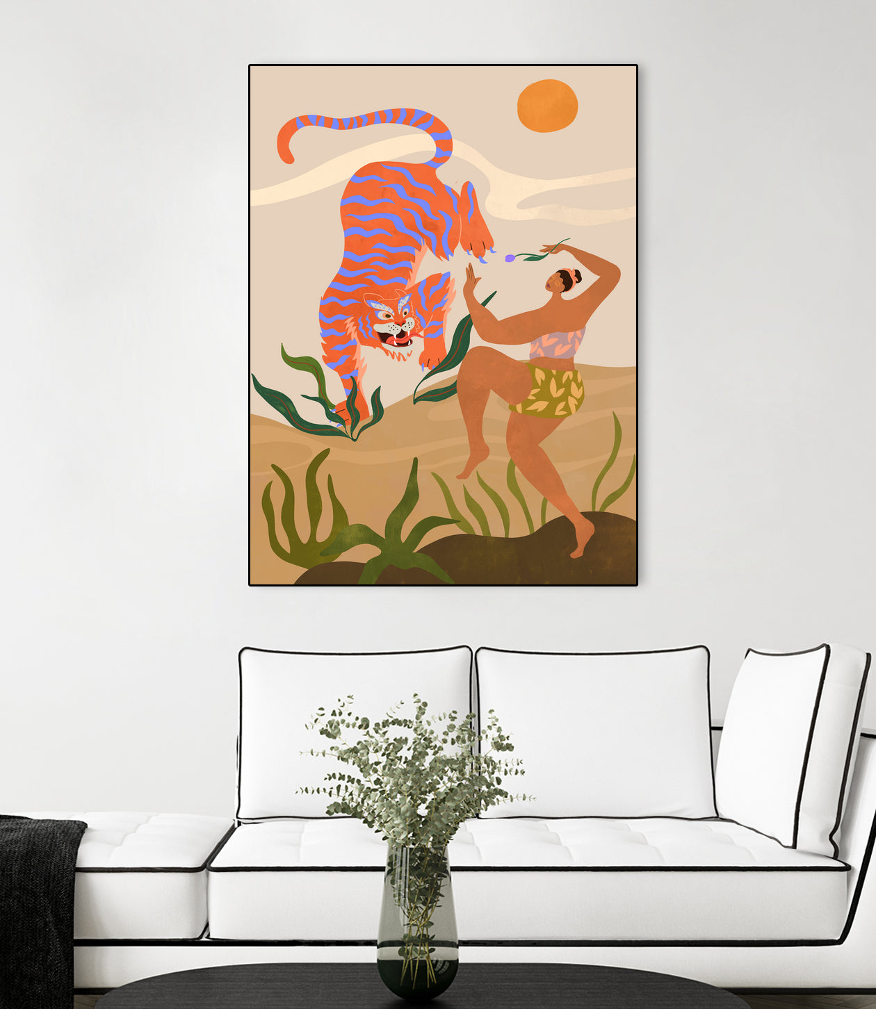 Dance With Me by Arty Guava on GIANT ART - illustration color