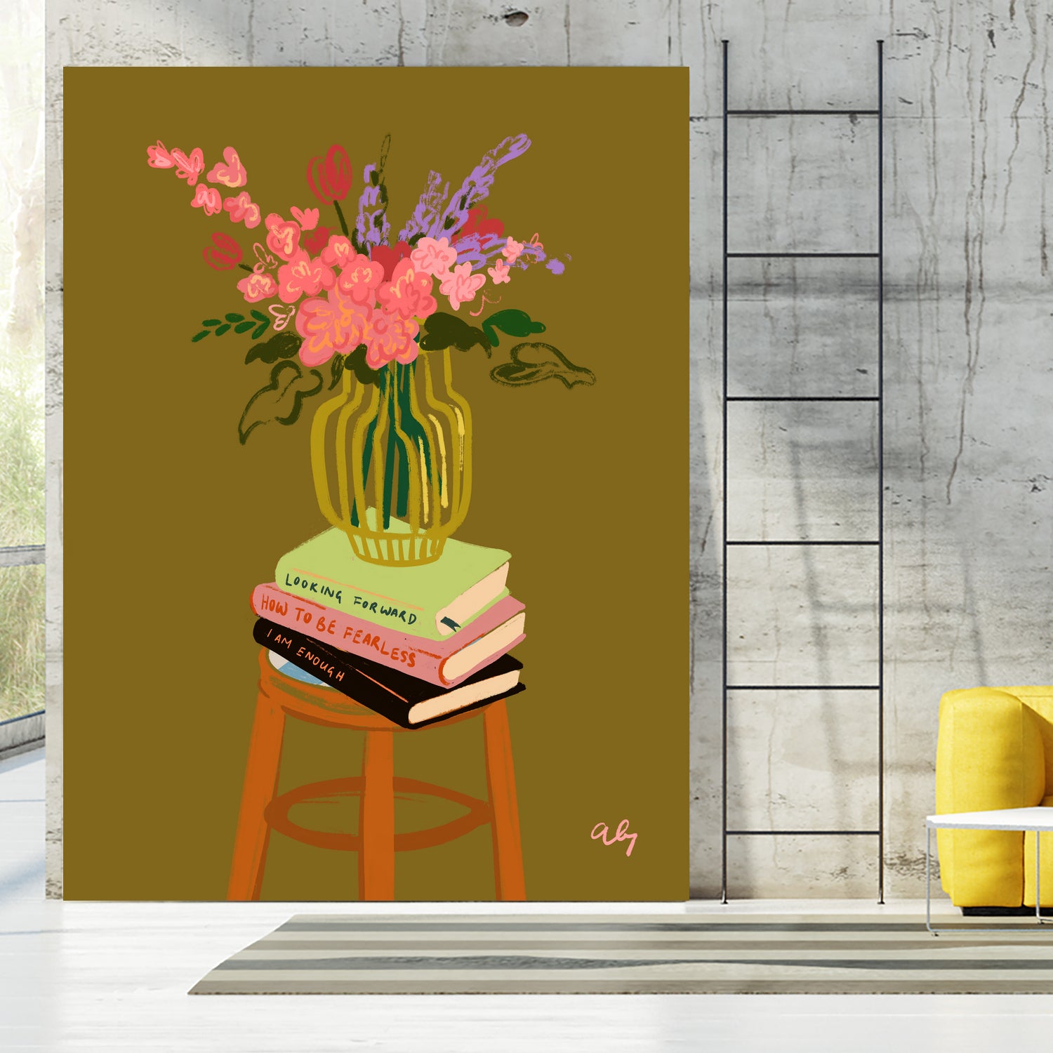 Floral Vase by Arty on GIANT ART - flowers and plants flower