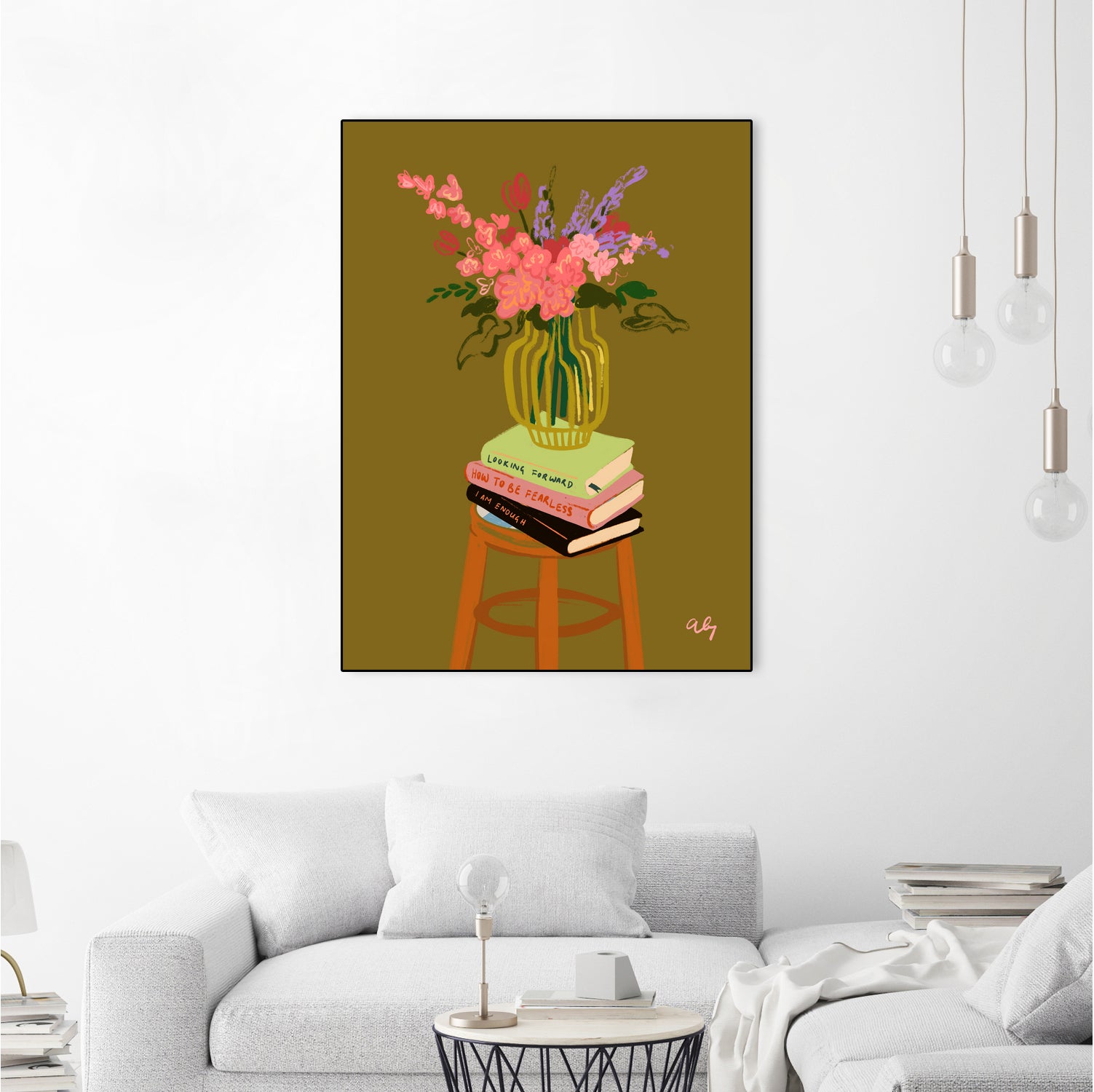 Floral Vase by Arty on GIANT ART - flowers and plants flower