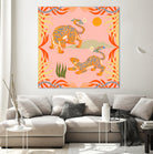 Rawring Playmates by Arty Guava on GIANT ART - illustration animal