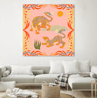 Rawring Playmates by Arty Guava on GIANT ART - illustration animal