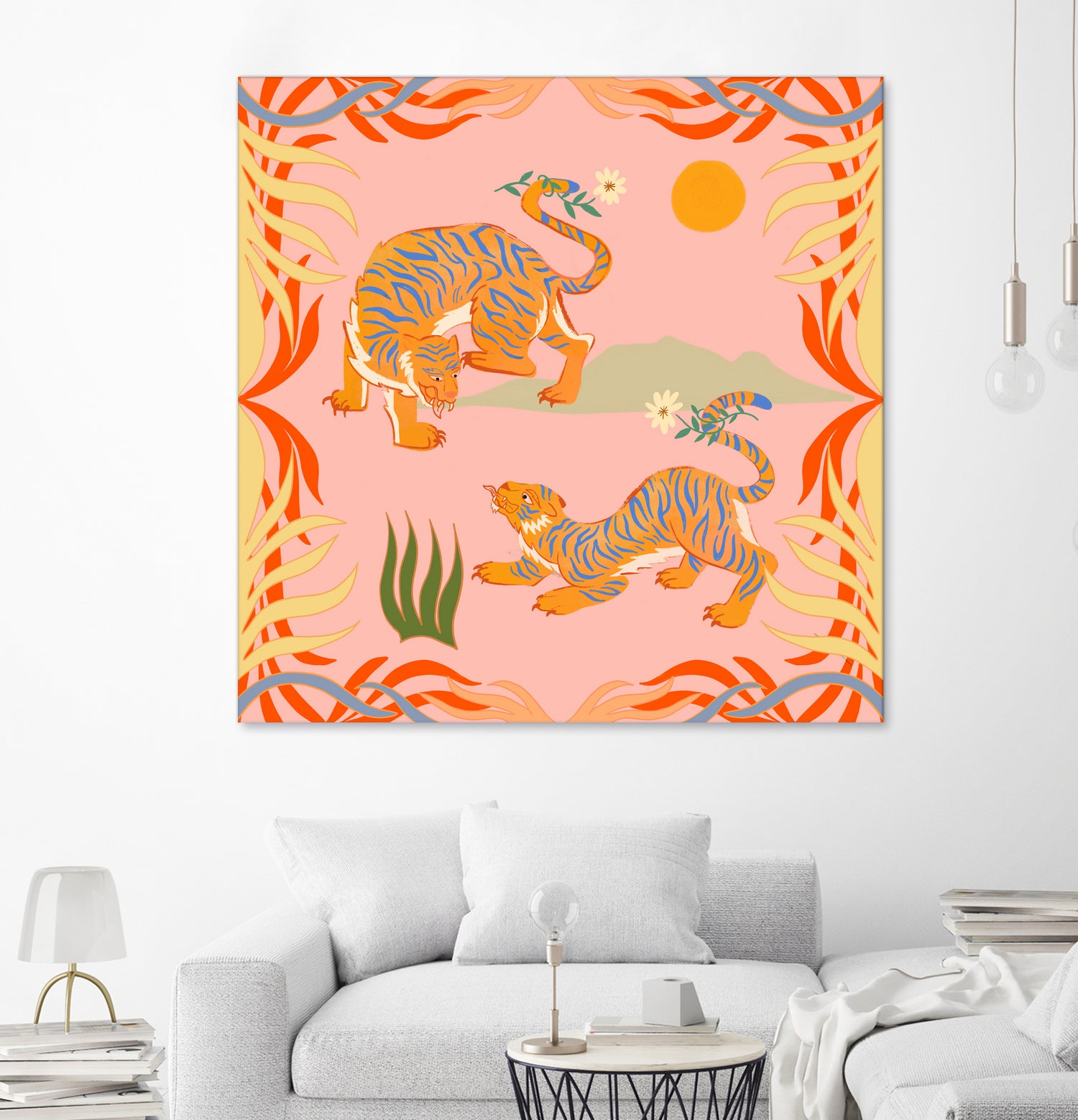 Rawring Playmates by Arty Guava on GIANT ART - illustration animal