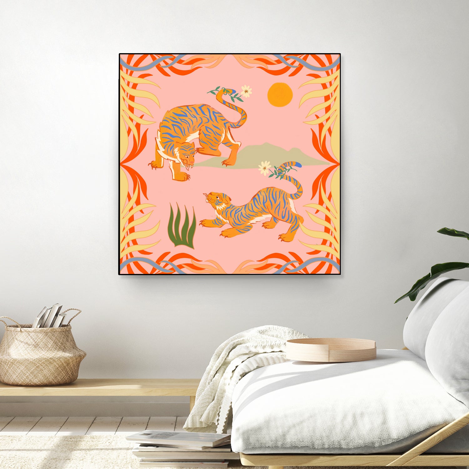 Rawring Playmates by Arty Guava on GIANT ART - illustration animal