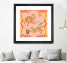 Rawring Playmates by Arty Guava on GIANT ART - illustration animal