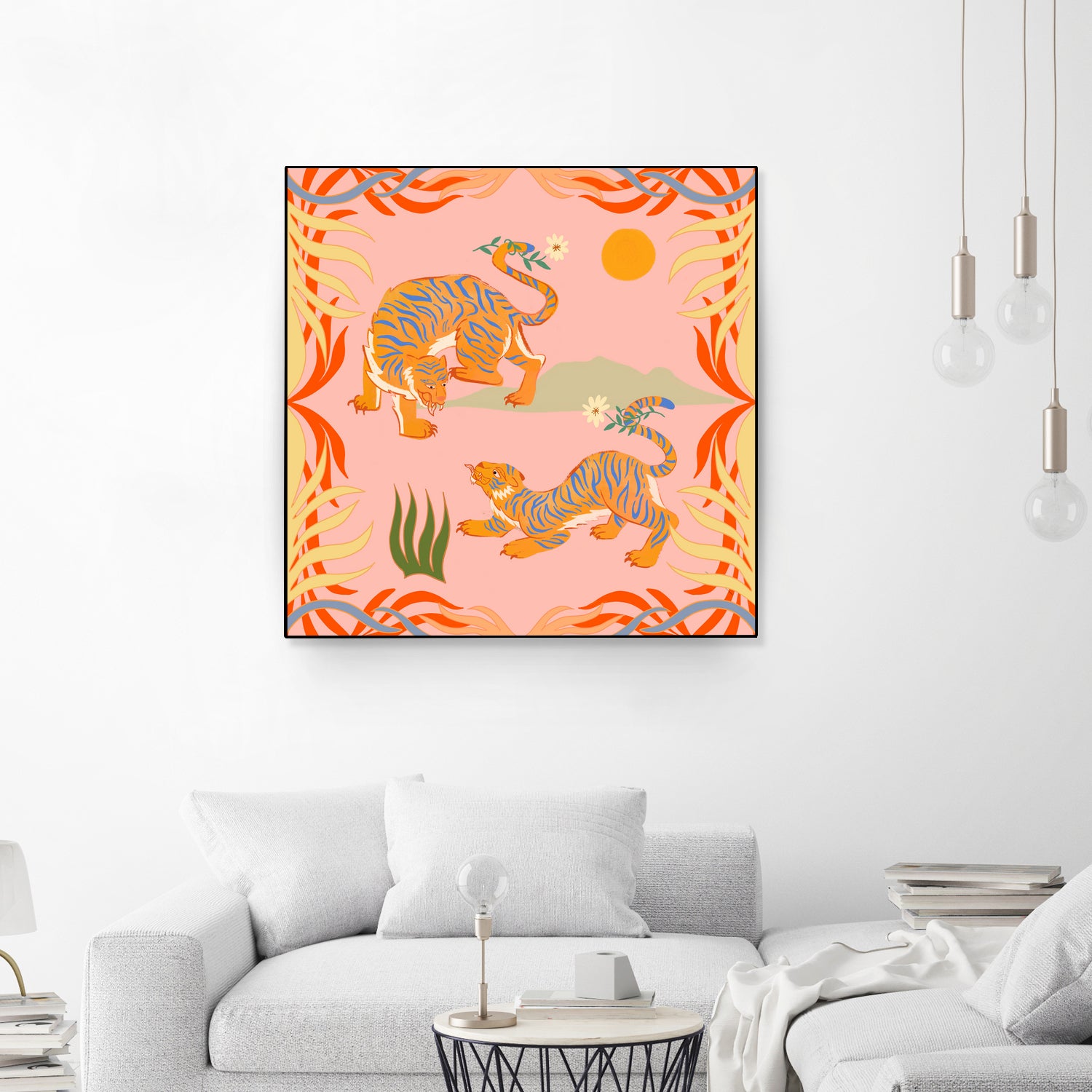 Rawring Playmates by Arty Guava on GIANT ART - illustration animal