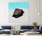 Rock By The Pool by Minorstep on GIANT ART - abstract rock