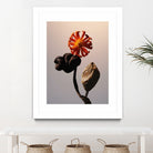 Still Life Flowers No3 by Minorstep on GIANT ART - red flowers and plants studio