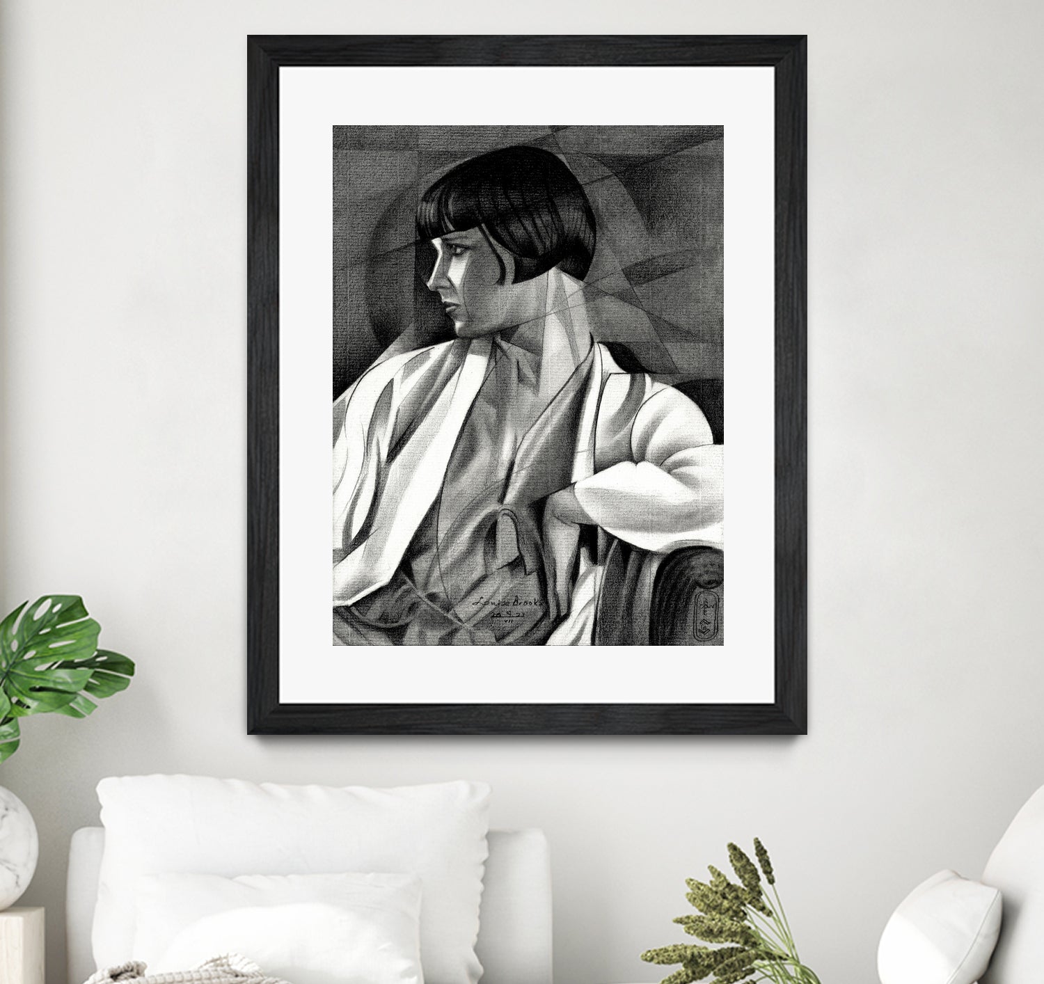 Louise Brooks 07 07 23 by Corne on GIANT ART - illustration louise brooks