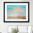 Pastel Sky Drift by Dorothy Fagan on GIANT ART - illustration abstract landscape painting