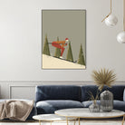 Skiing by Vision Grasp Art on GIANT ART