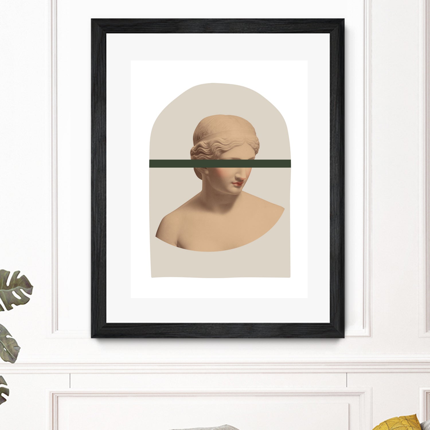 Artemis Mustard and Green by Grace Digital Art on GIANT ART -  figurative
