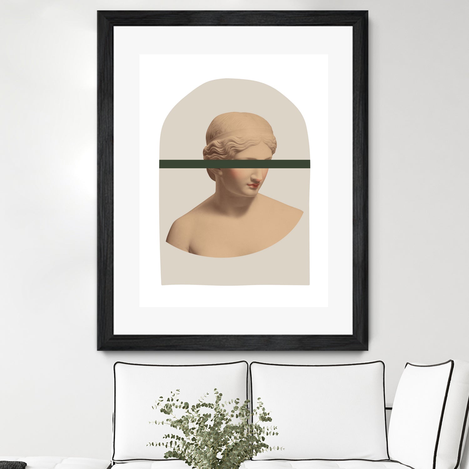 Artemis Mustard and Green by Grace Digital Art on GIANT ART -  figurative