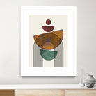 Textured Mid Century Composition by Little Dean on GIANT ART - illustration abstract wall art