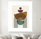Textured Mid Century Composition by Little Dean on GIANT ART - illustration abstract wall art