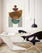 Textured Mid Century Composition by Little Dean on GIANT ART - illustration abstract wall art