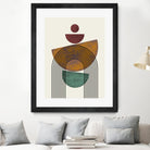 Textured Mid Century Composition by Little Dean on GIANT ART - illustration abstract wall art