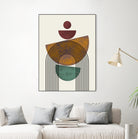 Textured Mid Century Composition by Little Dean on GIANT ART - illustration abstract wall art