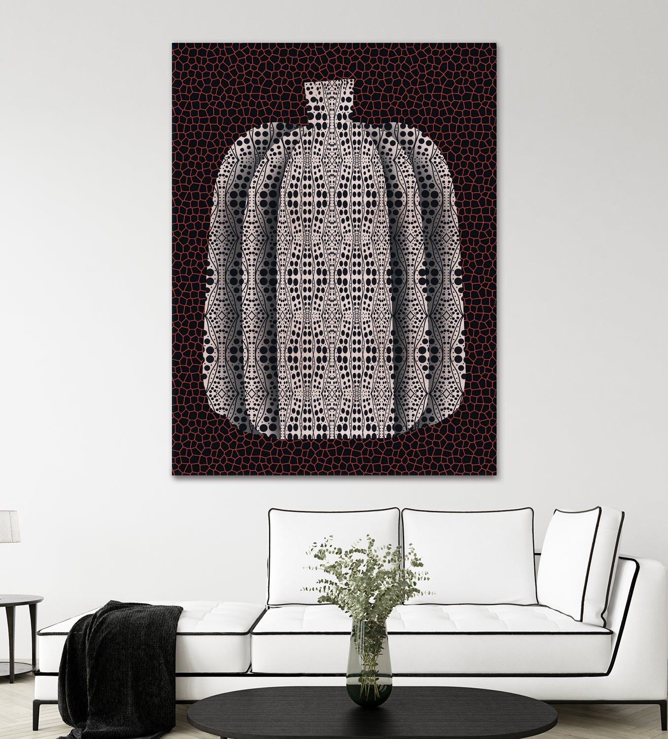 Pop Art Pumpkin Vase by Little on GIANT ART - illustration abstract