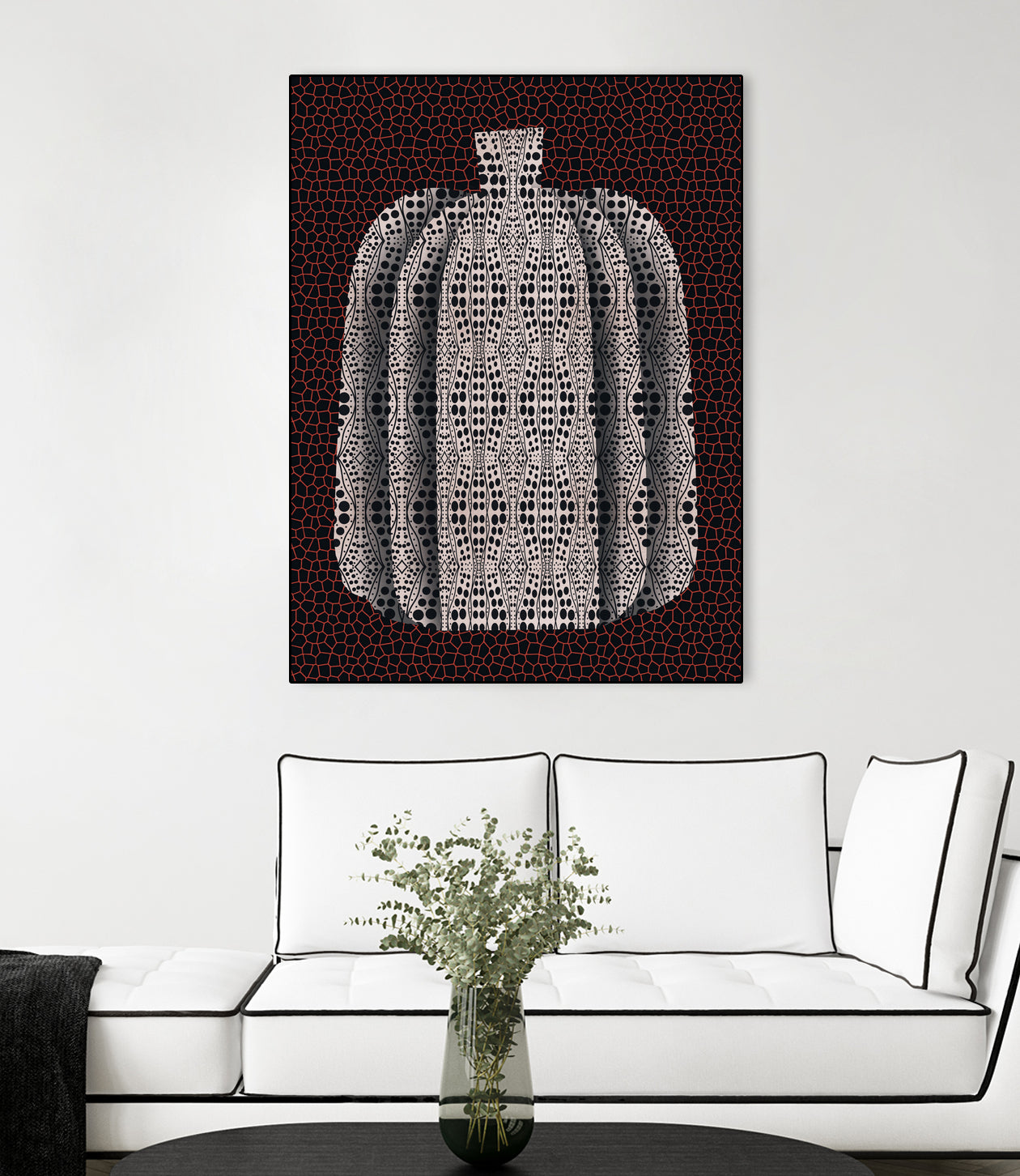 Pop Art Pumpkin Vase by Little on GIANT ART - illustration abstract