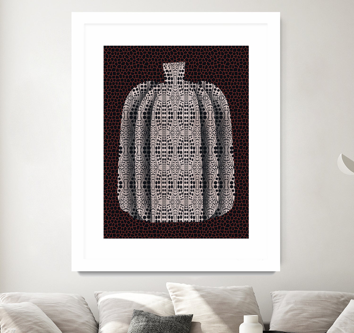 Pop Art Pumpkin Vase by Little on GIANT ART - illustration abstract