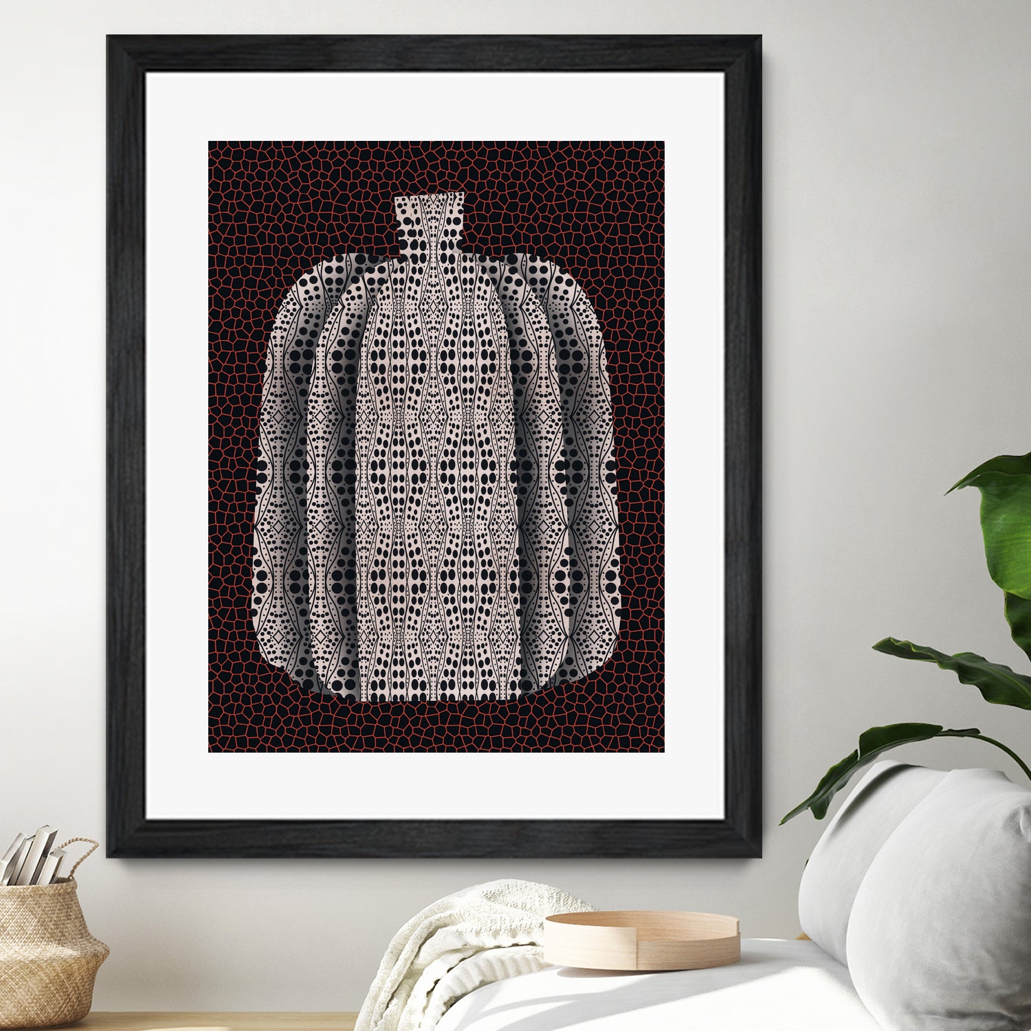 Pop Art Pumpkin Vase by Little on GIANT ART - illustration abstract