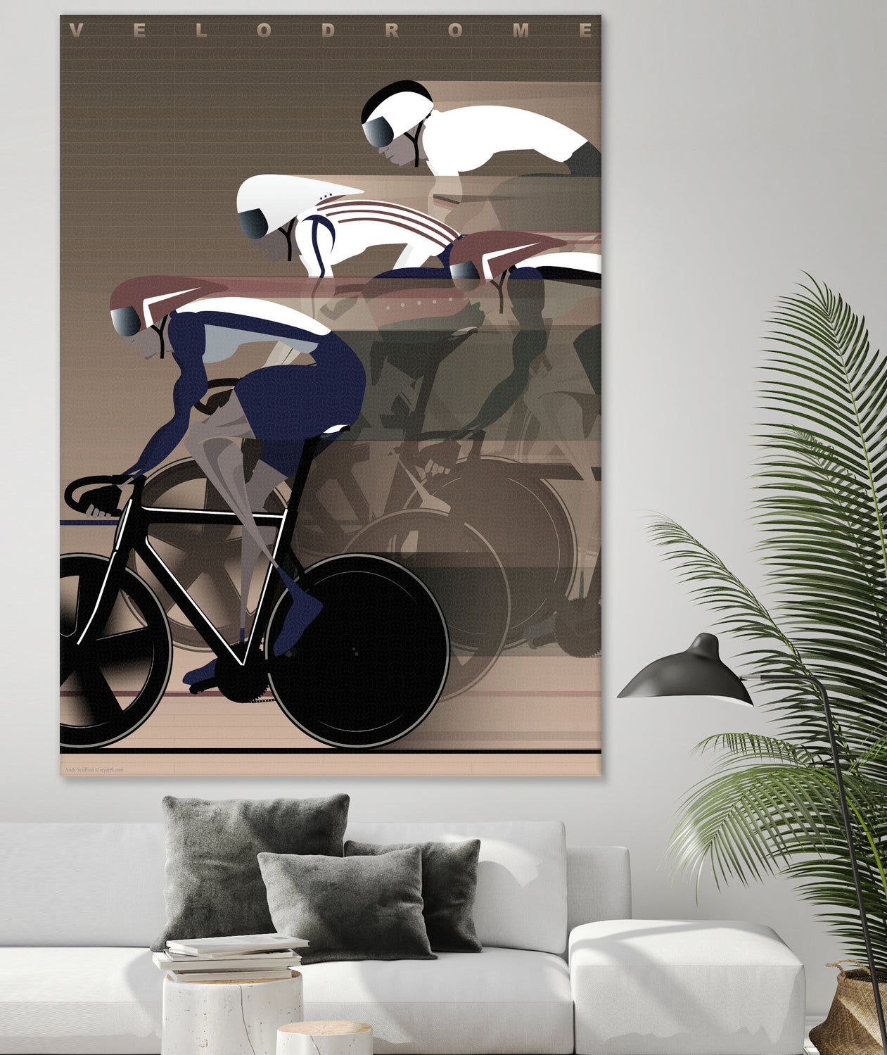 Velodrome by Wyatt 9 on GIANT ART - vintage poster,vintage,retro,old,poster,retro poster,old poster,text,vehicles,grand tour,bicycle,bike,bikes,transportaiton,bicycles,transportation,graphic,word, words, letter, letters, inspiration, inspirational,illustration,vehicle,sport,sports,action,biking,bicycling,cycling,person,people,bike ride,bike rider,bike riding,bicyclist,bike riders,bicyclists,race,racing,helmet,helmets,bicycle shop,family tree,high key,high-