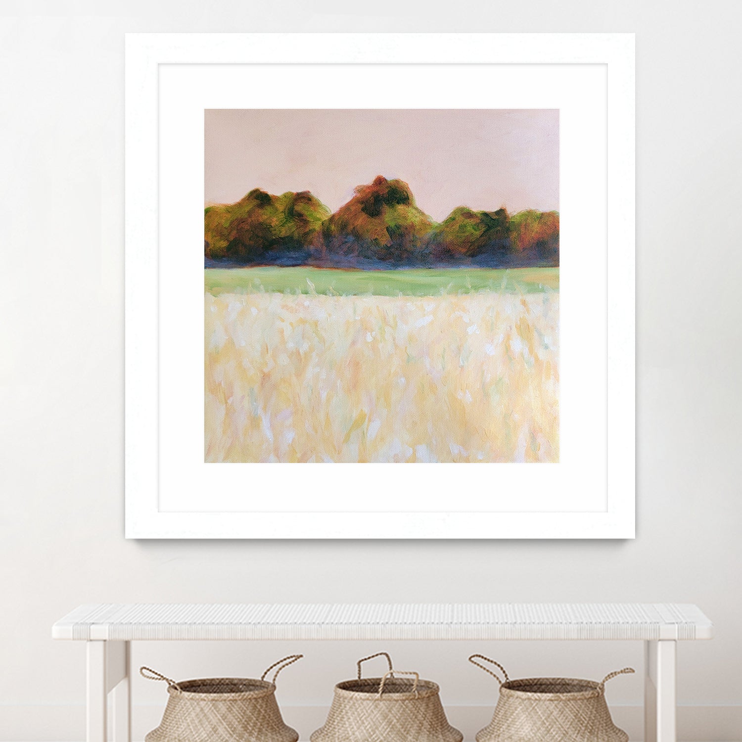 Summer Field by Claire Whitehead on GIANT ART - landscape oil paint