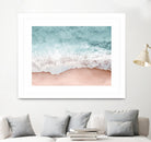 Beach Vibes III by Gemma Bardot on GIANT ART - pink landscape tourism