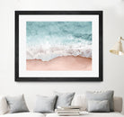 Beach Vibes III by Gemma Bardot on GIANT ART - pink landscape tourism