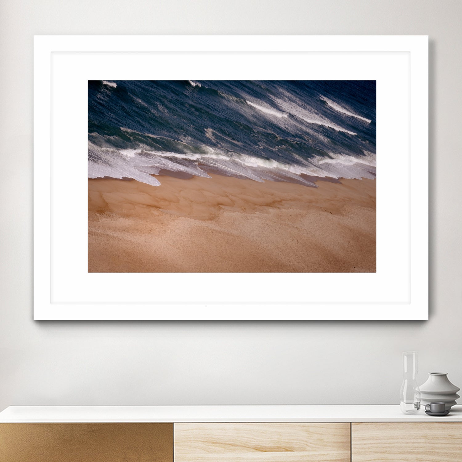 Take Me by Vito Muolo on GIANT ART - blue landscape sand