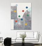 Retro Dots No.1 by The Miuus Studio  on GIANT ART - abstractt