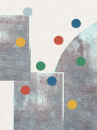 Retro Dots No.1 by The Miuus Studio  on GIANT ART - abstractt