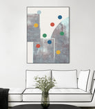 Retro Dots No.1 by The Miuus Studio  on GIANT ART - abstractt