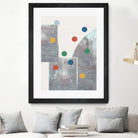 Retro Dots No.1 by The Miuus Studio  on GIANT ART - abstractt