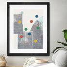 Retro Dots No.1 by The Miuus Studio  on GIANT ART - abstractt