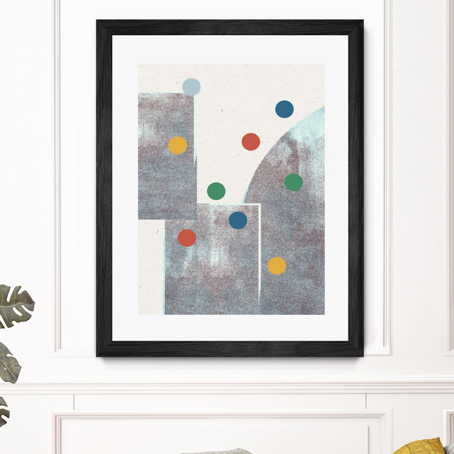 Retro Dots No.1 by The Miuus Studio  on GIANT ART - abstractt