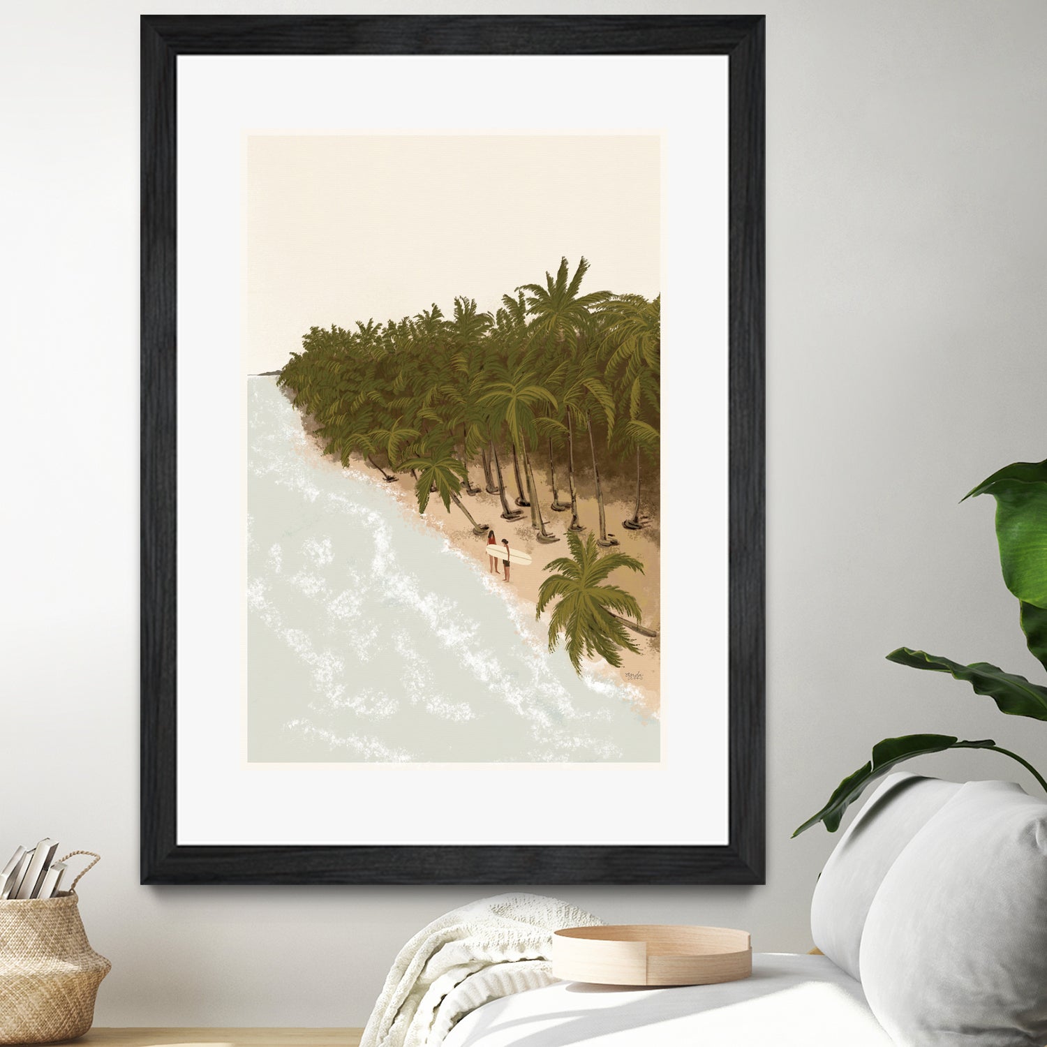 Surfers Paradise by Andi Bell Art on GIANT ART - digital water sports