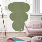 Greenery Simple Retro Shapes by THE MIUUS STUDIO on GIANT ART - abstract abstract