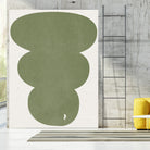 Greenery Simple Retro Shapes by THE MIUUS STUDIO on GIANT ART - abstract abstract