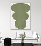 Greenery Simple Retro Shapes by THE MIUUS STUDIO on GIANT ART - abstract abstract