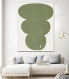 Greenery Simple Retro Shapes by THE MIUUS STUDIO on GIANT ART - abstract abstract