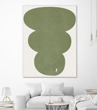 Greenery Simple Retro Shapes by THE MIUUS STUDIO on GIANT ART - abstract abstract