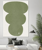 Greenery Simple Retro Shapes by THE MIUUS STUDIO on GIANT ART - abstract abstract