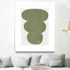 Greenery Simple Retro Shapes by THE MIUUS STUDIO on GIANT ART - abstract abstract