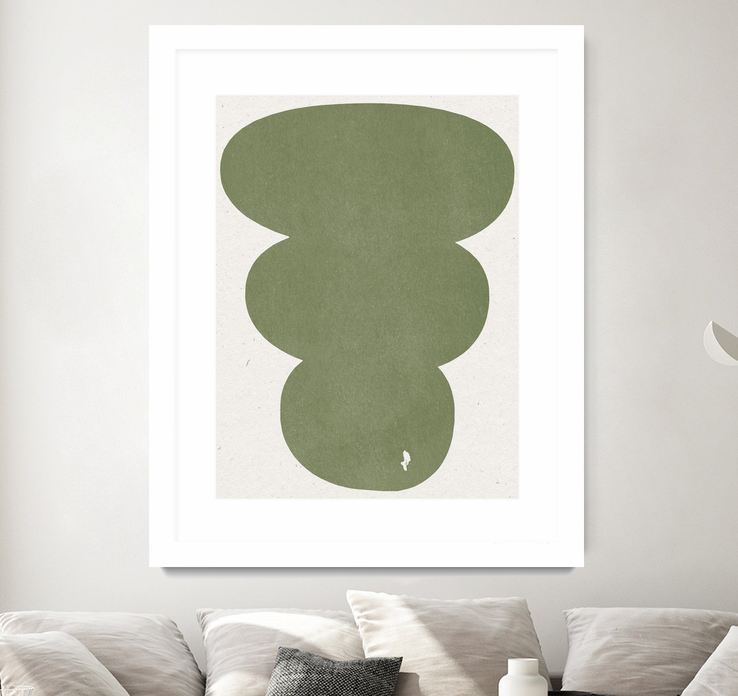 Greenery Simple Retro Shapes by THE MIUUS STUDIO on GIANT ART - abstract abstract