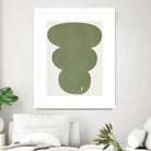 Greenery Simple Retro Shapes by THE MIUUS STUDIO on GIANT ART - abstract abstract