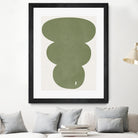 Greenery Simple Retro Shapes by THE MIUUS STUDIO on GIANT ART - abstract abstract