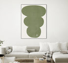 Greenery Simple Retro Shapes by THE MIUUS STUDIO on GIANT ART - abstract abstract