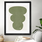 Greenery Simple Retro Shapes by THE MIUUS STUDIO on GIANT ART - abstract abstract